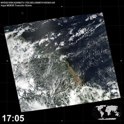 Level 1B Image at: 1705 UTC