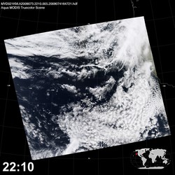 Level 1B Image at: 2210 UTC