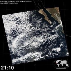 Level 1B Image at: 2110 UTC