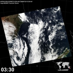 Level 1B Image at: 0330 UTC