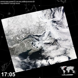 Level 1B Image at: 1705 UTC