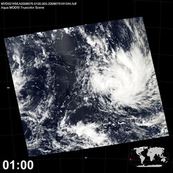 Level 1B Image at: 0100 UTC