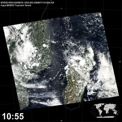 Level 1B Image at: 1055 UTC