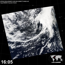 Level 1B Image at: 1605 UTC