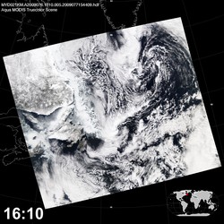 Level 1B Image at: 1610 UTC