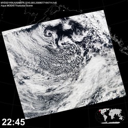 Level 1B Image at: 2245 UTC