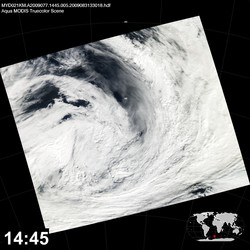 Level 1B Image at: 1445 UTC