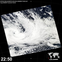 Level 1B Image at: 2250 UTC