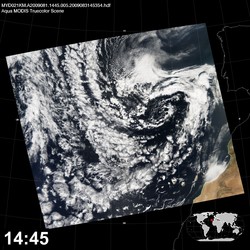 Level 1B Image at: 1445 UTC