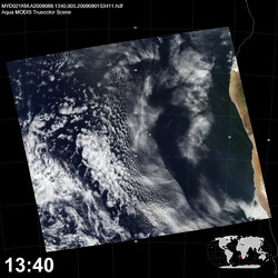 Level 1B Image at: 1340 UTC