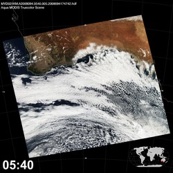 Level 1B Image at: 0540 UTC