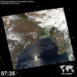 Level 1B Image at: 0735 UTC