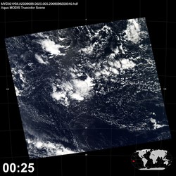 Level 1B Image at: 0025 UTC