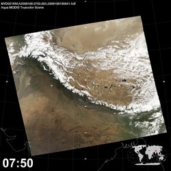 Level 1B Image at: 0750 UTC