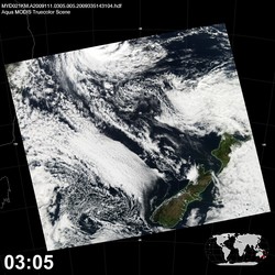 Level 1B Image at: 0305 UTC