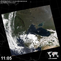 Level 1B Image at: 1105 UTC