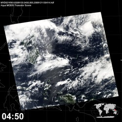 Level 1B Image at: 0450 UTC