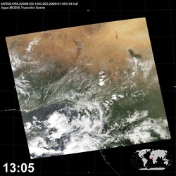 Level 1B Image at: 1305 UTC