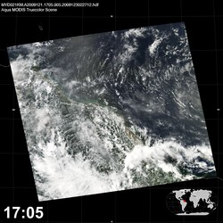 Level 1B Image at: 1705 UTC