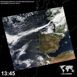 Level 1B Image at: 1345 UTC