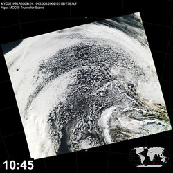 Level 1B Image at: 1045 UTC