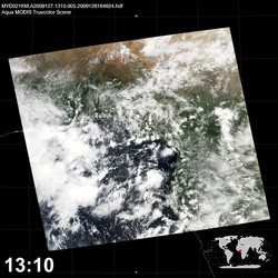 Level 1B Image at: 1310 UTC