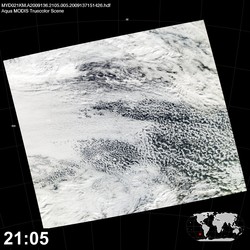 Level 1B Image at: 2105 UTC