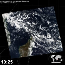 Level 1B Image at: 1025 UTC