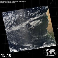 Level 1B Image at: 1510 UTC