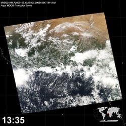 Level 1B Image at: 1335 UTC