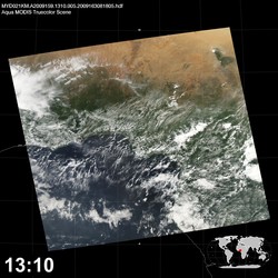 Level 1B Image at: 1310 UTC