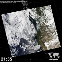 Level 1B Image at: 2135 UTC