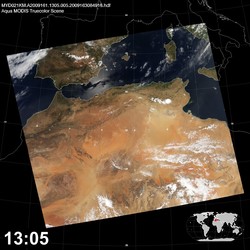 Level 1B Image at: 1305 UTC