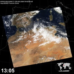 Level 1B Image at: 1305 UTC