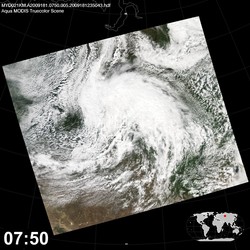 Level 1B Image at: 0750 UTC