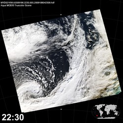 Level 1B Image at: 2230 UTC