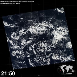 Level 1B Image at: 2150 UTC