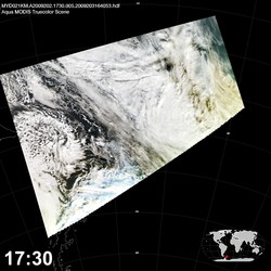 Level 1B Image at: 1730 UTC