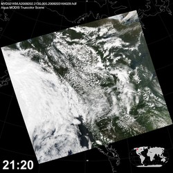 Level 1B Image at: 2120 UTC