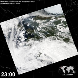 Level 1B Image at: 2300 UTC