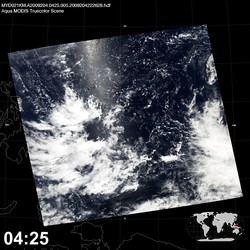 Level 1B Image at: 0425 UTC