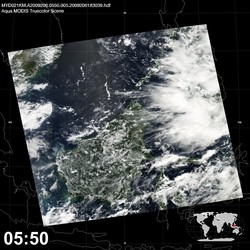 Level 1B Image at: 0550 UTC