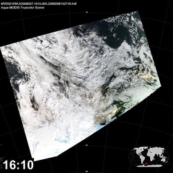 Level 1B Image at: 1610 UTC