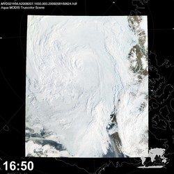 Level 1B Image at: 1650 UTC