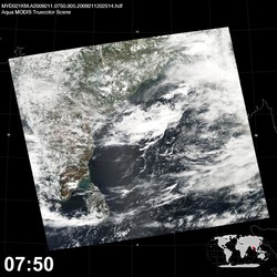 Level 1B Image at: 0750 UTC