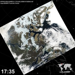 Level 1B Image at: 1735 UTC