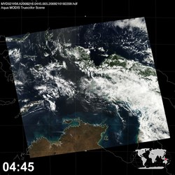 Level 1B Image at: 0445 UTC