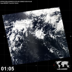 Level 1B Image at: 0105 UTC