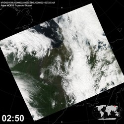 Level 1B Image at: 0250 UTC