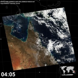 Level 1B Image at: 0405 UTC